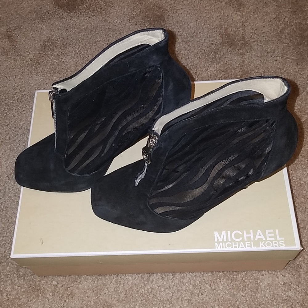 Michael Kors Y2K Suede Booties